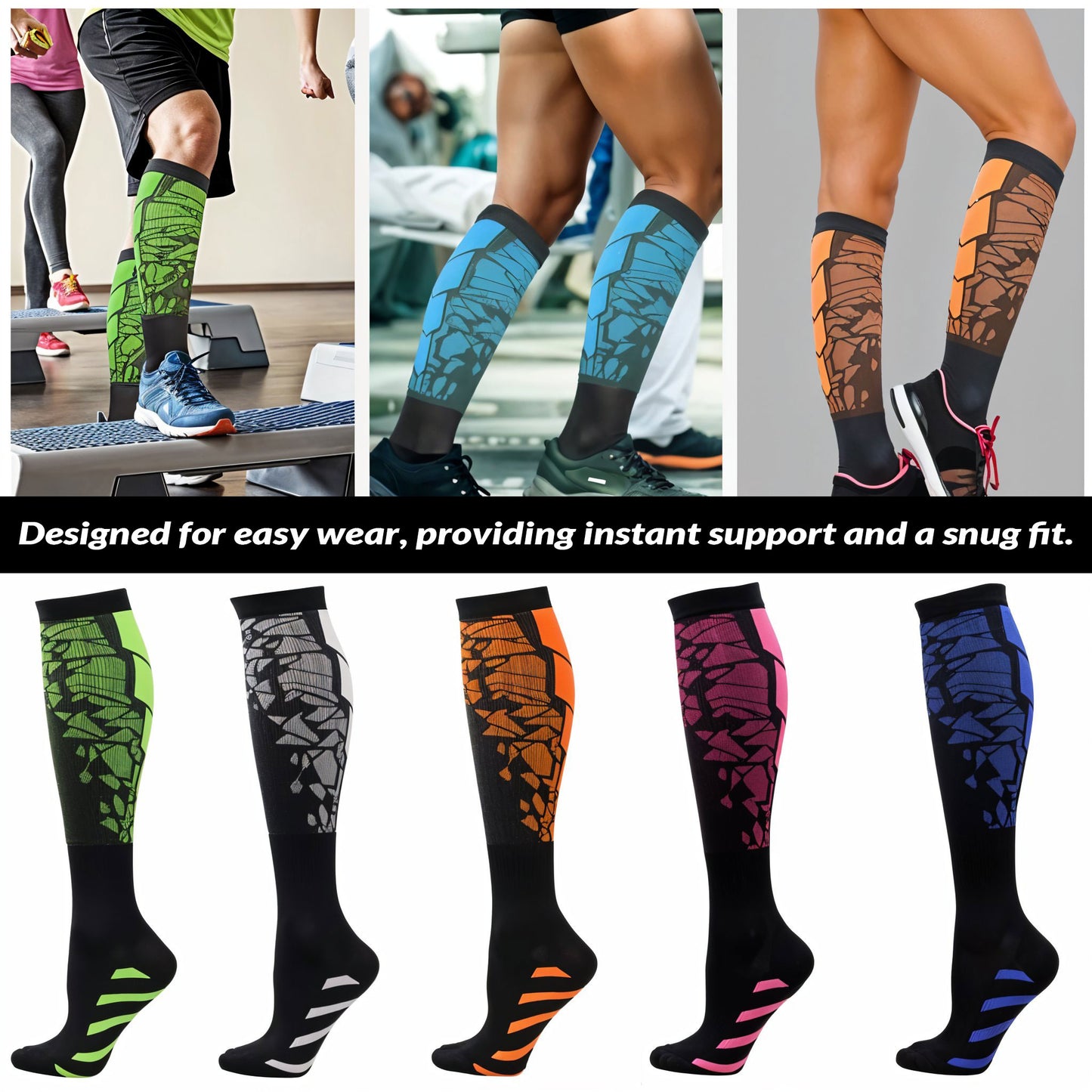 StrideFlex™ Compression Socks